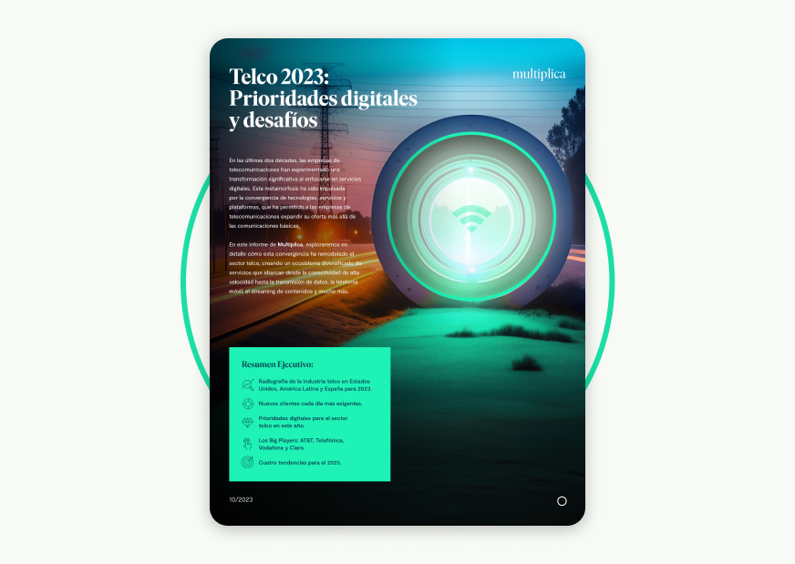 Informe: Telco 2023: Prioridades digitales y desafíos