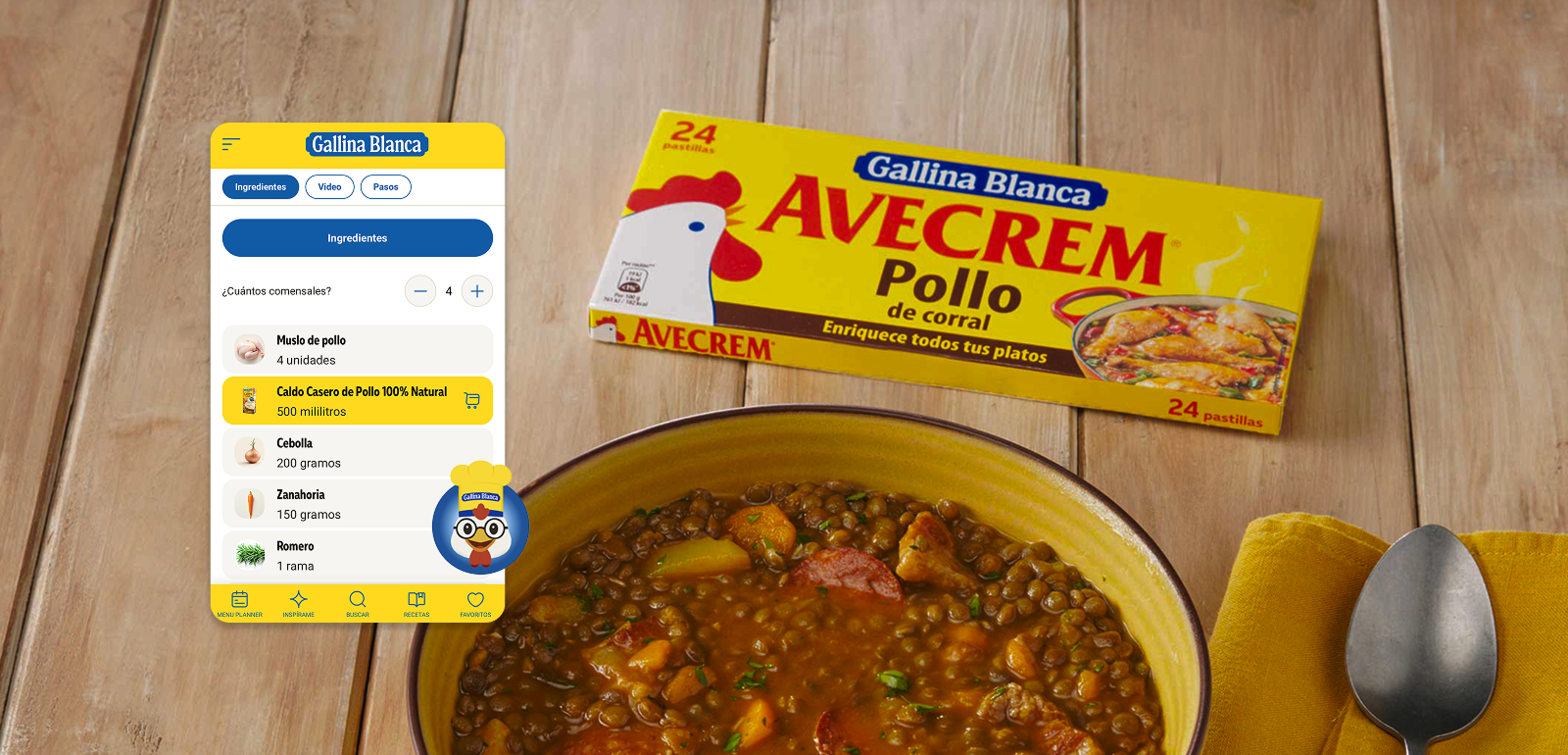 Caso de Éxito · Gallina Blanca Agentic Experience