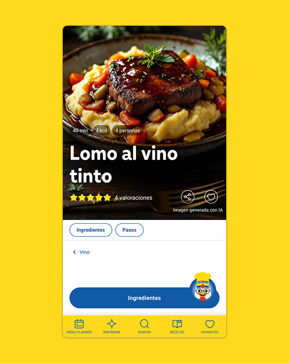 IMAGE Caso de Éxito · Gallina Blanca Agentic Experience